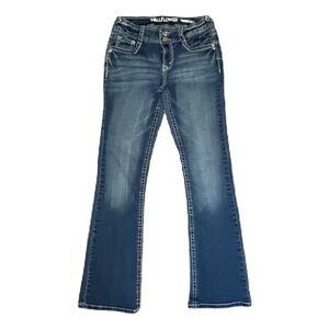 WALLFLOWER The Lucious Curvy Fit Instastretch Bootcut Jeans Size 7